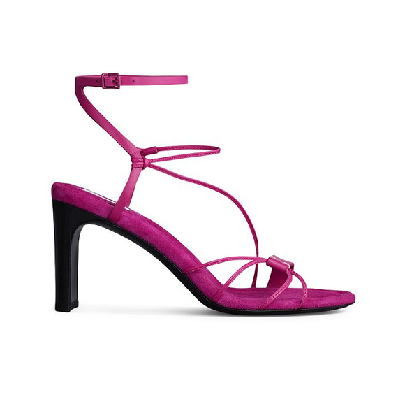 rag & bone Shoes - Rag & Bone Vossen Strappy High Heel Sandals in Fuchsia